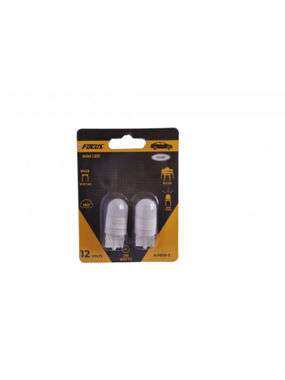 SET 2 AMPOLLETAS LED W21W T20 12V (A-6941C)
