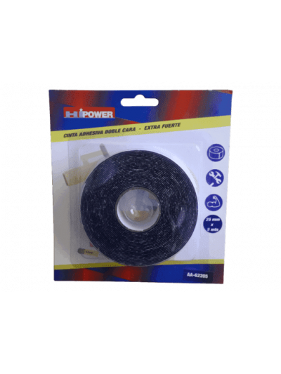 CINTA DOBLE FAZ - 25mm x 5Mts