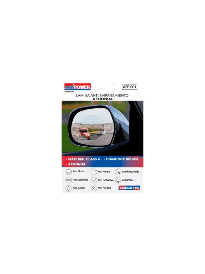 LAMINAS ANTI EMPAÑAMIENTO REDONDA