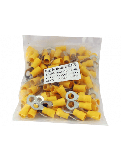 TERMINAL OJO AISLADO-AMARILLO