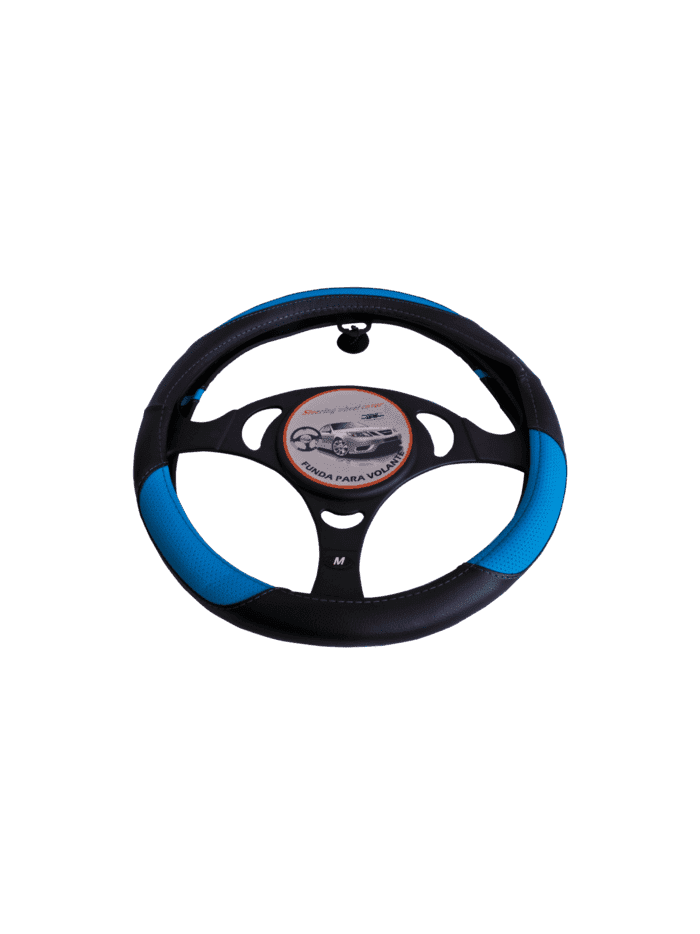 CUBREVOLANTE NEGRO/AZUL