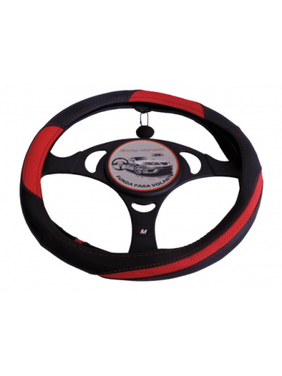 CUBREVOLANTE NEGRO/ROJO