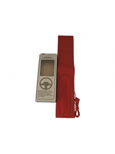 CUBREVOLANTES CON MANILLAS - ROJO