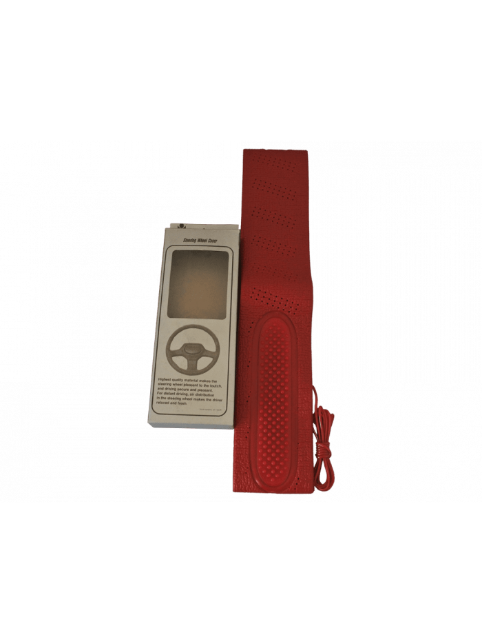 CUBREVOLANTES CON MANILLAS - ROJO