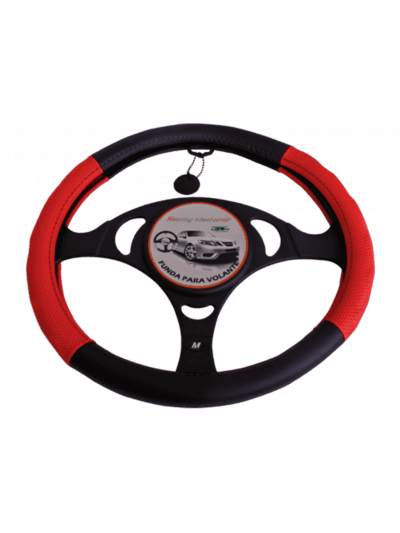 CUBREVOLANTE NEGRO/ROJO