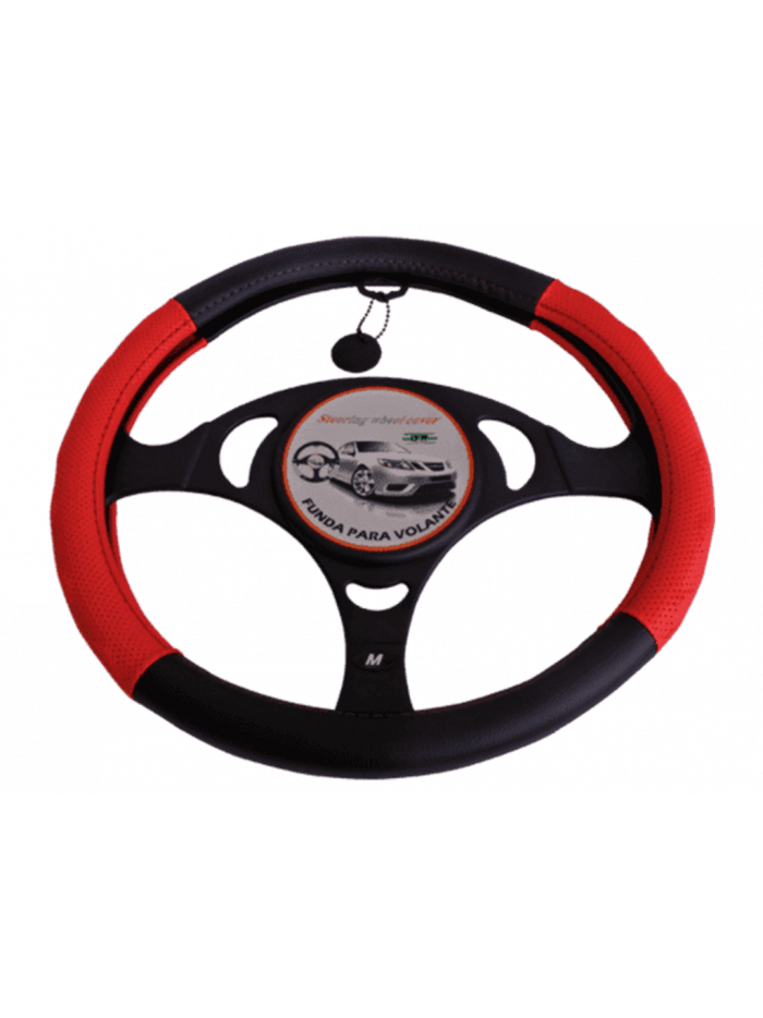 CUBREVOLANTE NEGRO/ROJO