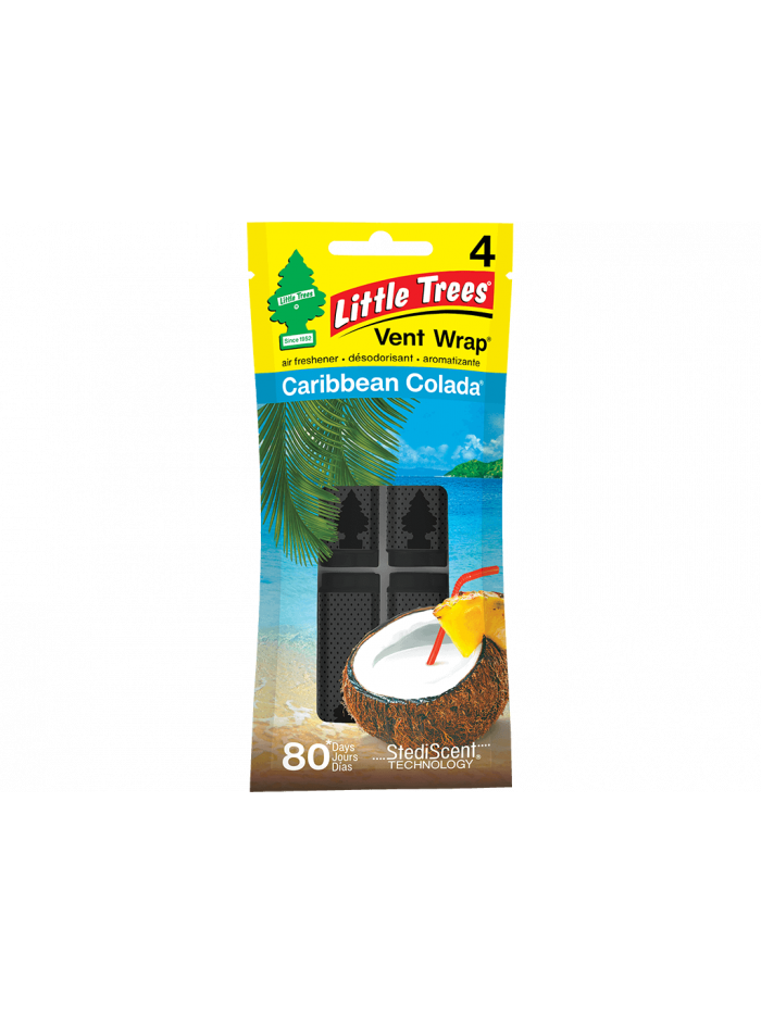 NEW VENT WRAP CARIBBEAN COLADA