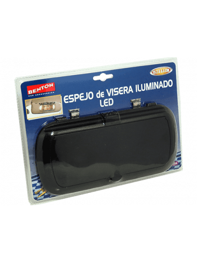 ESPEJO DE VISERA CON LED