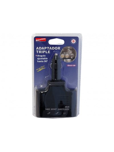ADAPTADOR TOMACORRIENTE TRIPLE