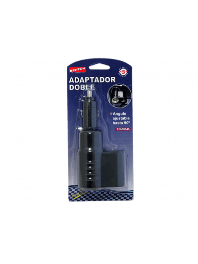 ADAPTADOR TOMACORRIENTE DOBLE