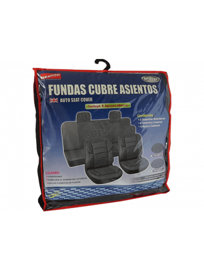 FUNDA DE ASIENTOS - GRIS