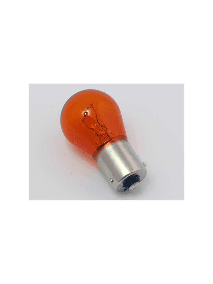 AMPOLLETAS BAU15s 24v 21w Ambar