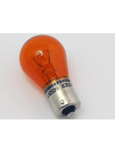 AMPOLLETAS BA15s 24v 21w Ambar
