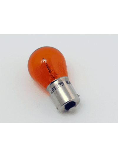 AMPOLLETAS BA15s 12v 21w Ambar