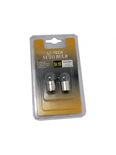 AMPOLLETAS 12V 4 CP G18.5 BA15s