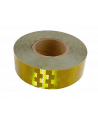 CINTA RETRORREFLECTIVA AMARILLA 55mm x 50MTS