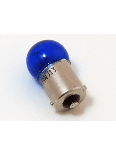 AMPOLLETAS 12V 10W G18.5 BA15s AZUL