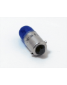 AMPOLLETAS 24V 3W T8.5 BA9S ( 23 MM ) AZUL