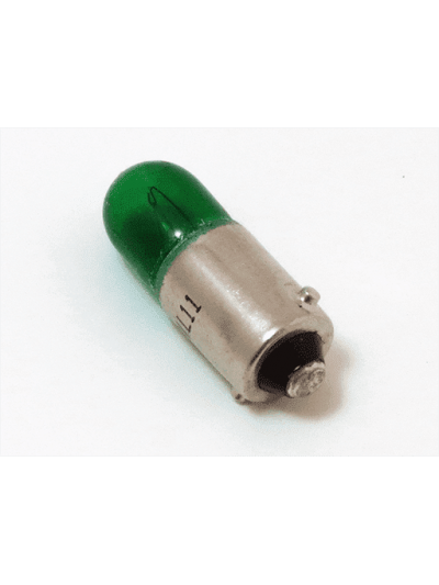 AMPOLLETAS 24V 3W T8.5 BA9S ( 23 MM ) VERDE