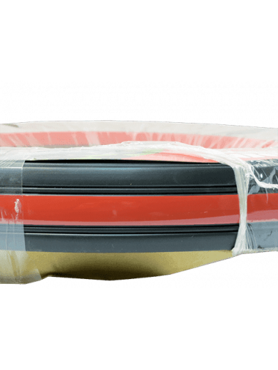 MOLDURA - 43 x 5mm - NEGRO / ROJO