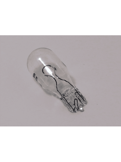 AMPOLLETAS 12V 21W T15 BASE DE VIDRIO