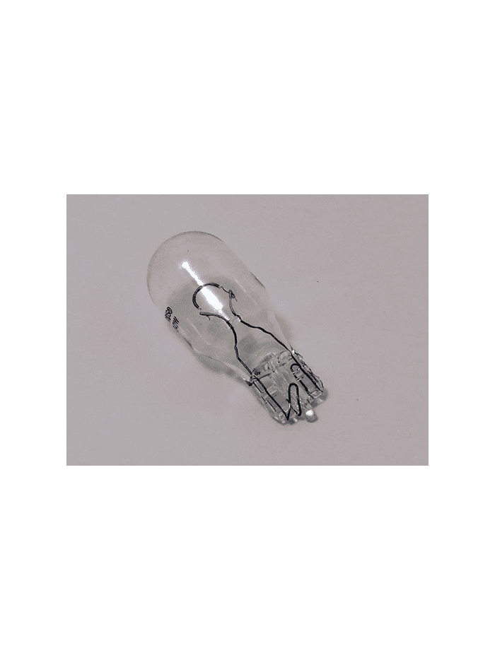 AMPOLLETAS 12V 21W T15 BASE DE VIDRIO