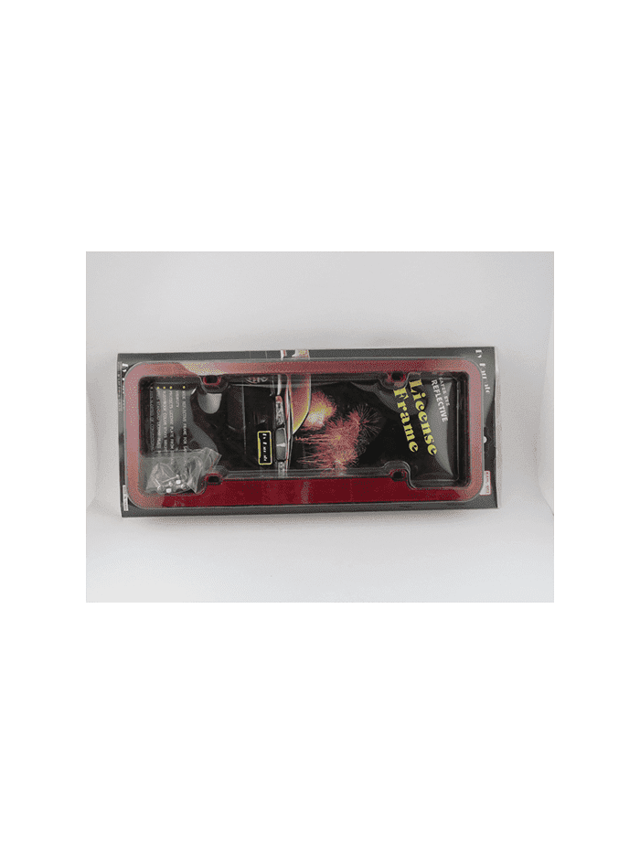 MARCO PATENTE REFLECTANTE ROJO