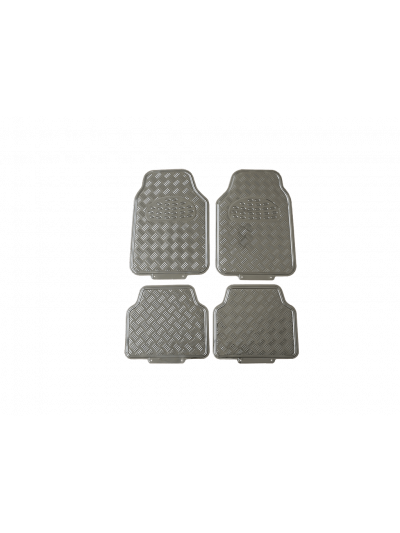 SET DE 4 PISOS METALIZADOS - CROMADO