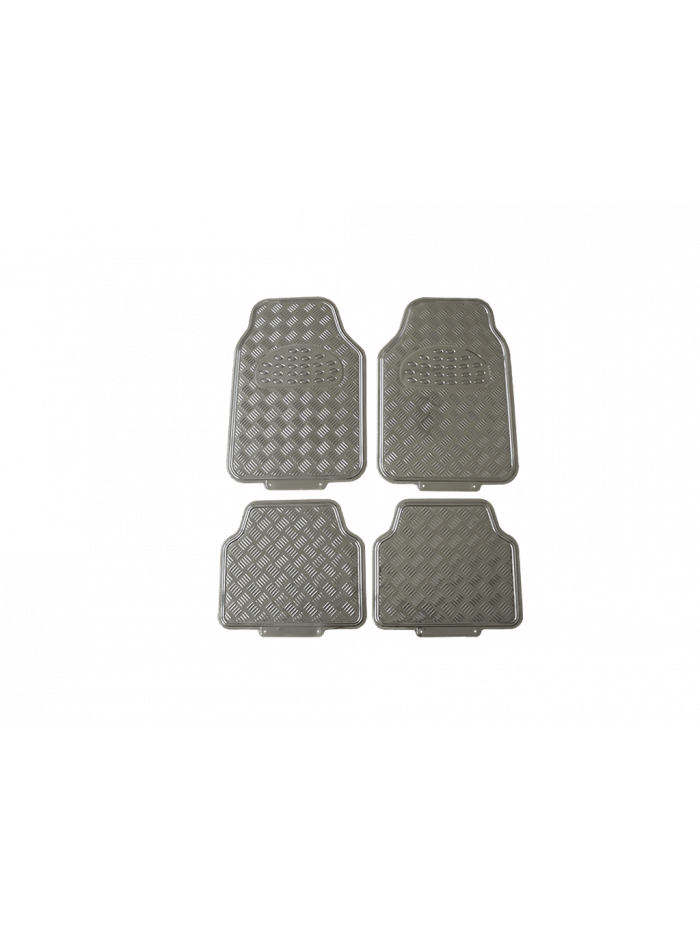 SET DE 4 PISOS METALIZADOS - CROMADO
