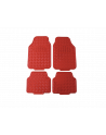 SET DE 4 PISOS METALIZADOS - ROJO