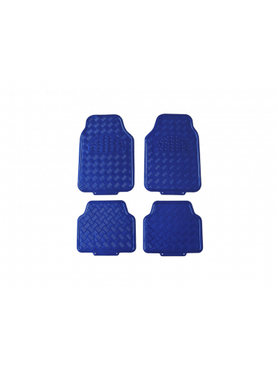 SET DE 4 PISOS METALIZADOS - AZUL OSCURO