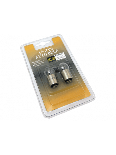 AMPOLLETAS 12V 23/8W G18.5 BAY 15D