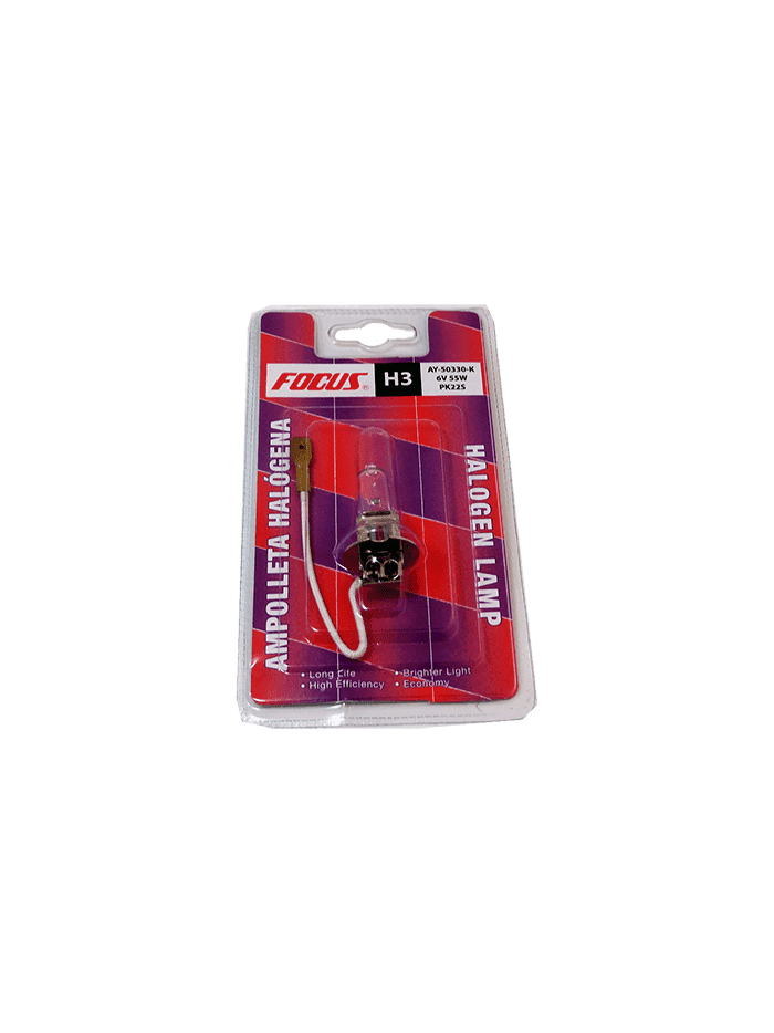 AMPOLLETAS - H3 6V 55W