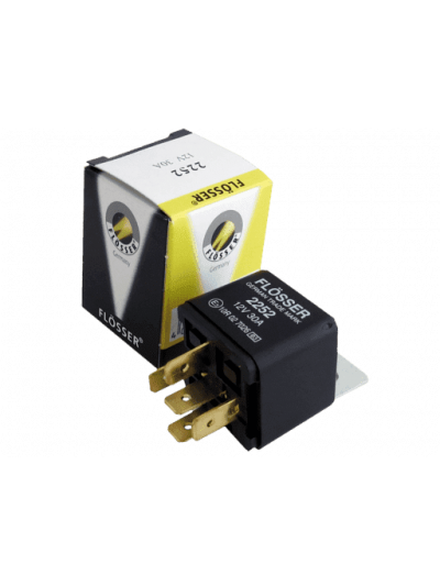 MINI RELE 12V 30A 5 TERMINALES