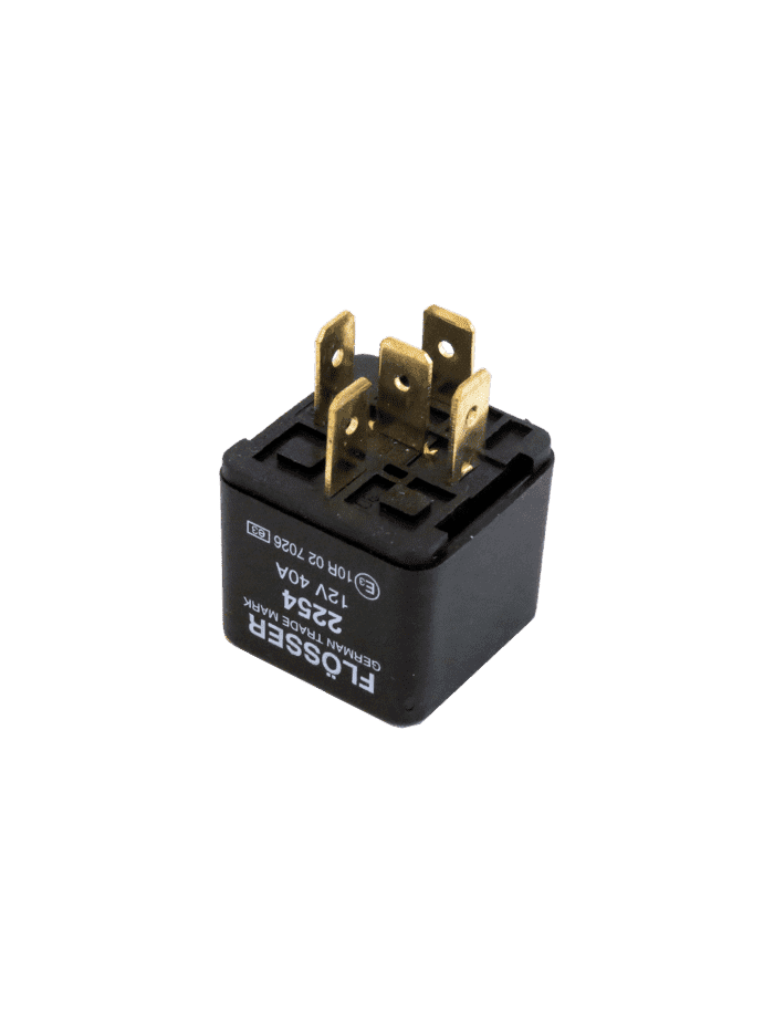 MINI RELE 12V 40A 5 TERMINALES