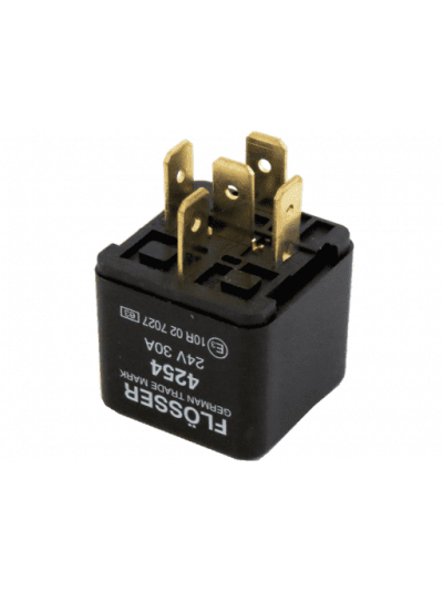 MINI RELAIS 24V 20A 5 TERMINALES