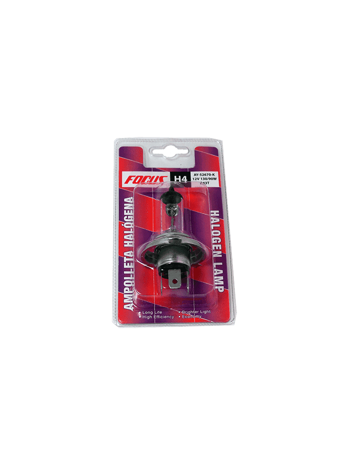 AMPOLLETAS - H4 12v 130/90 P43T
