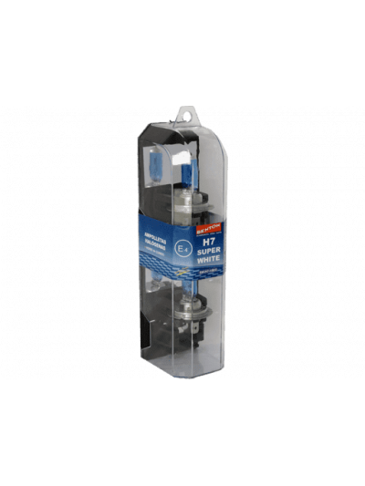 SET AMPOLLETAS H7 12V 100W