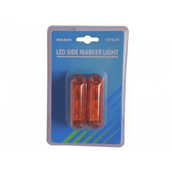 FAROL DE POSICION 12/24V 3 LED - AMBAR