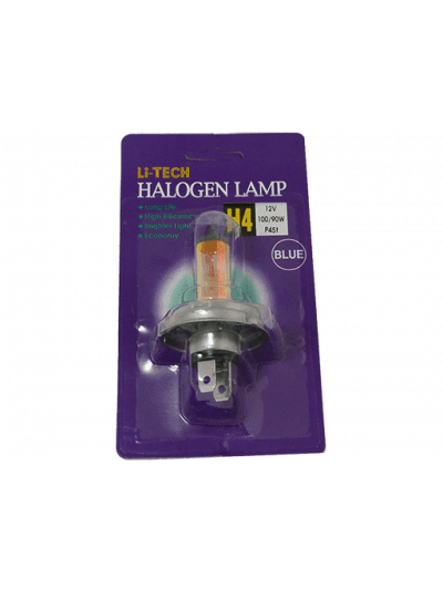 AMPOLLETAS 12V 100/90 P45T - AZUL