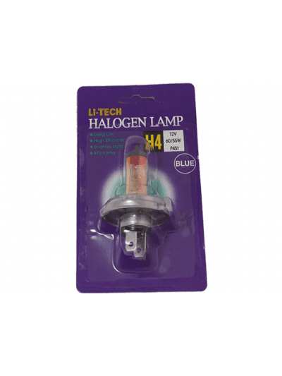 AMPOLLETAS 12V 60/55 P45T - AZUL