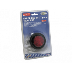 FAROL 6 LED 12/24V ROJO
