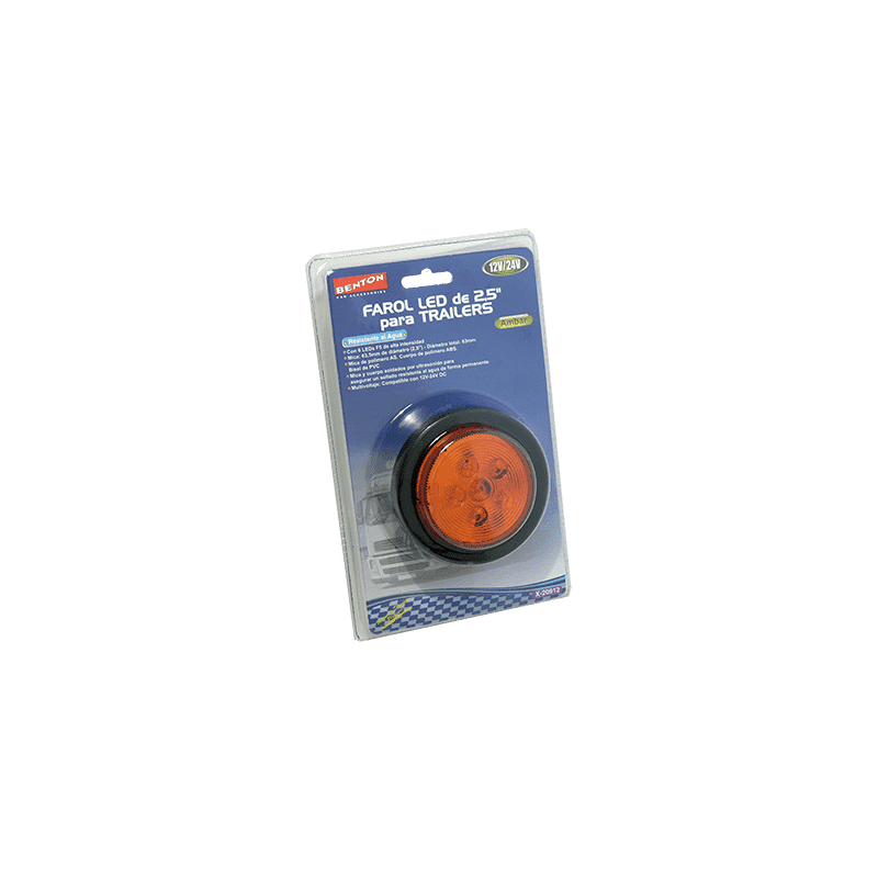 FAROL 6 LED 12/24 AMBER