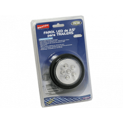 FAROL 6 LED 12/24V BLANCO