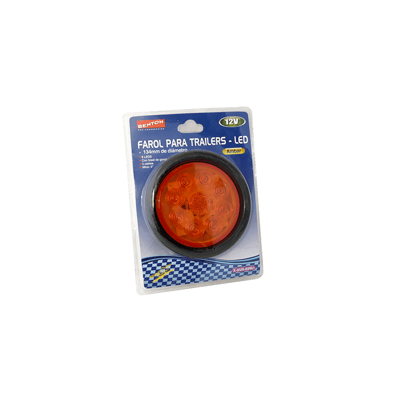 FAROL AUXILIAR LED AMBAR