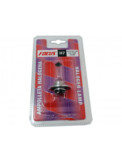 AMPOLLETAS - H7 24v 100w