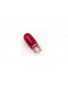 AMPOLLETAS 24V 3W T10 BASE DE VIDRIO ( W2.1 X 9.5D) ROJO