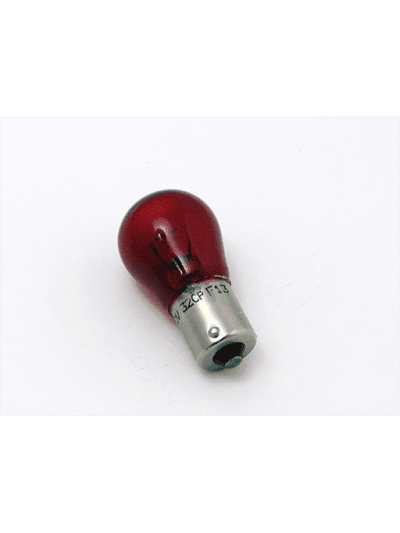 AMPOLLETAS 12V 32CP S25 BA15s - ROJO