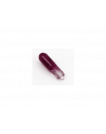 AMPOLLETAS 24V 1.2W T5 BASE DE VIDRIO ( W2 X 4.6D ) MORADO