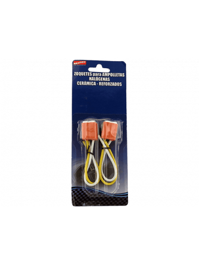 ZOQUETE CERAMICA H7 RECTA (SET DE 2 PIEZAS)